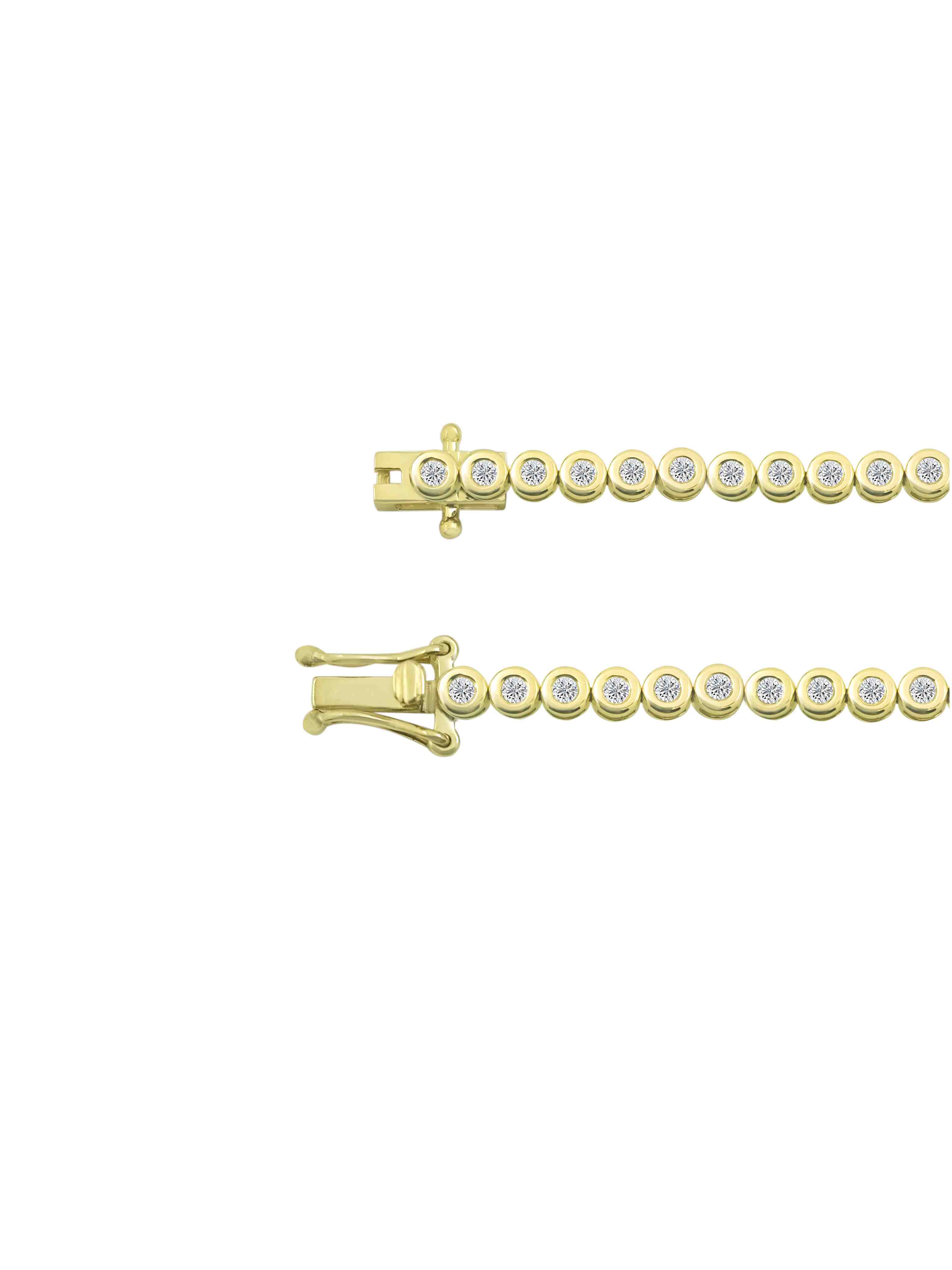 Bezel-Set Diamonds Brecelet BR6A100L7